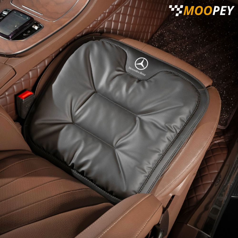 CGEAMDY 2 Coussin Voiture Siege, en Cuir PU, Coussin de Siège de Voiture, Housse de CGEAMDY 2 Coussin Voiture Siege, en Cuir PU, Coussin de Siège de Voiture, Housse de