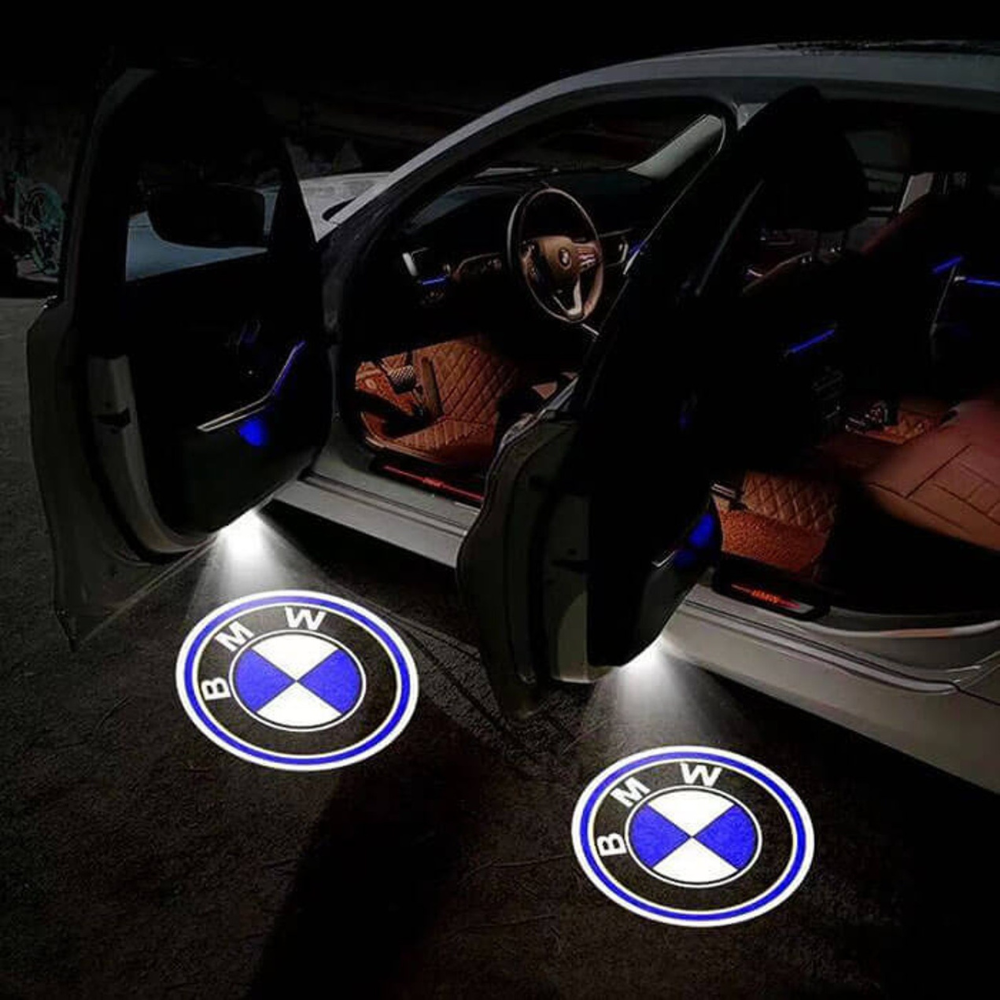 Projecteur LED Fantôme Pour Mercedes CLA CLS C E – 2 Pièces, Design HD, Effet Ombre élégant